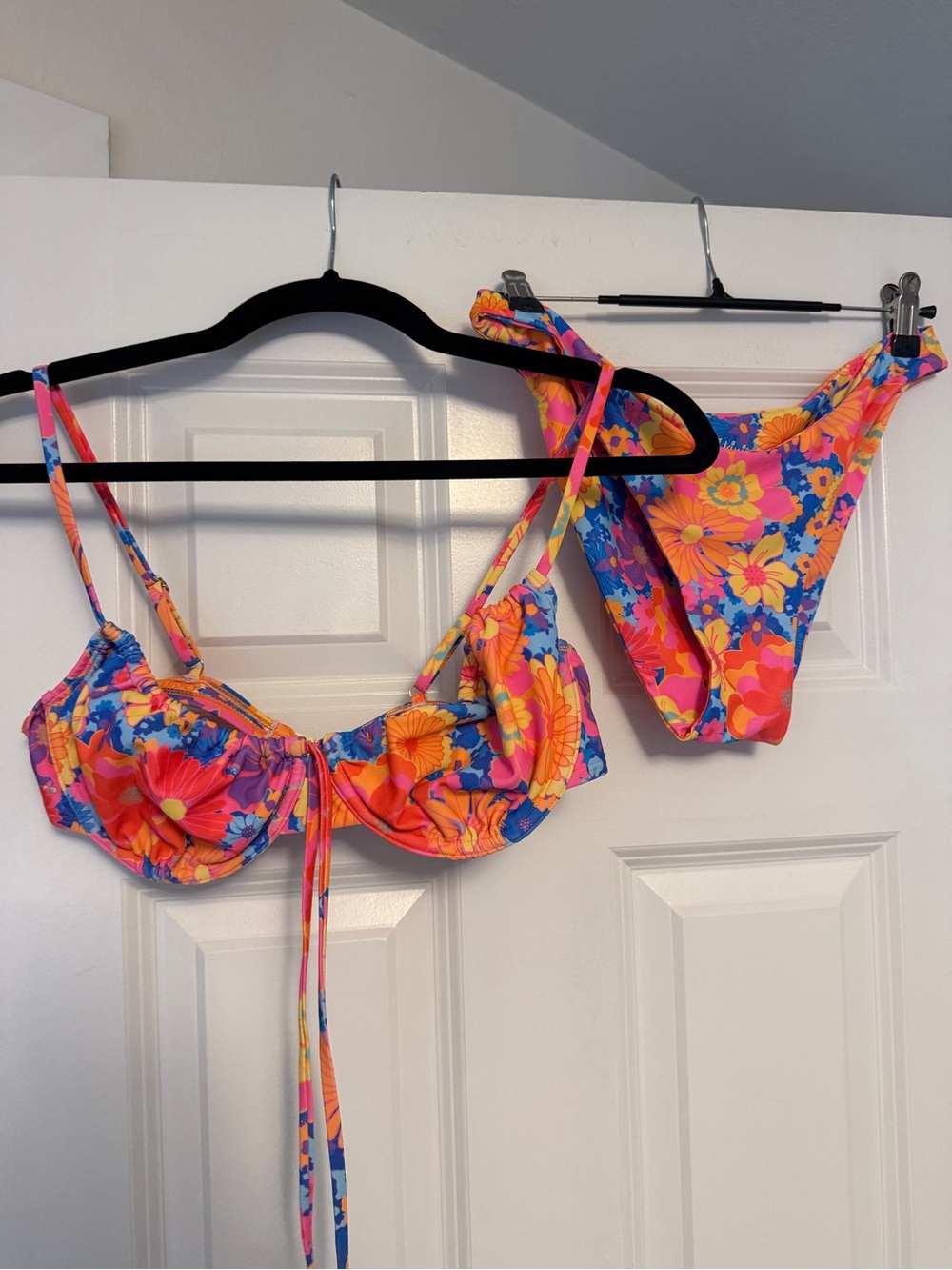 Kulani Kinis Floral Underwire Bikini + Cheeky Bottom